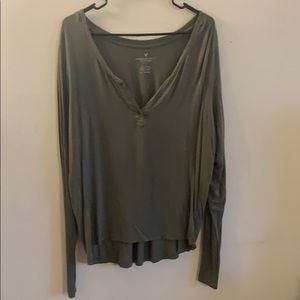 AE LONG SLEEVE HENLEY